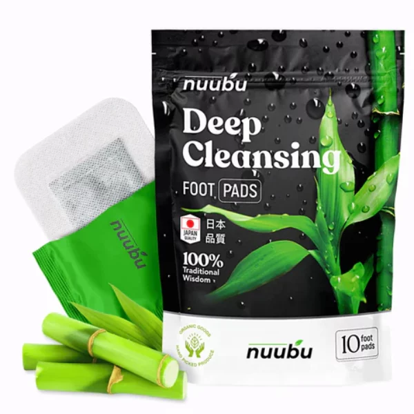 Nuubu Deep Cleansing Foot Pads (5 applications)